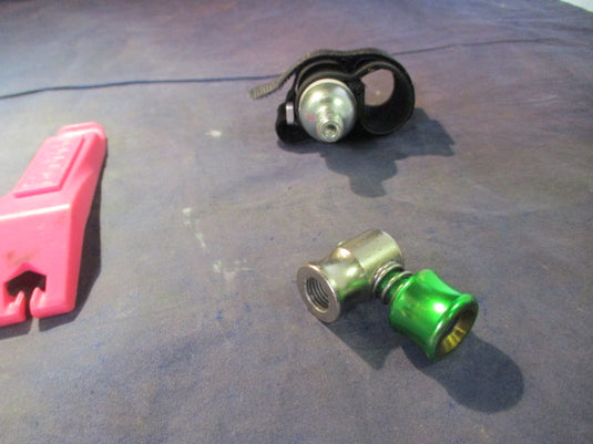 Used Bike Tire C02 Inflator, MSW Air Cartridge & Lezyne Strap & Bike Tire Lever