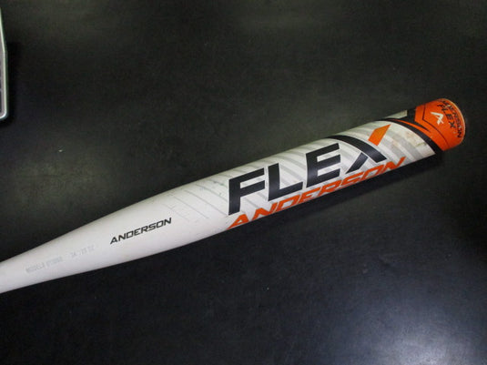 Used Anderson Flex Slowpitch Softball 1 Piece End Loaded Bat 34 in 28 oz -6