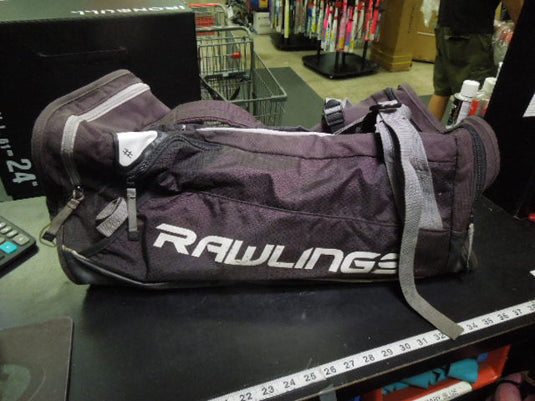 Used Rawlings R601 Hybrid Baseball Bat Pack Duffle in Black