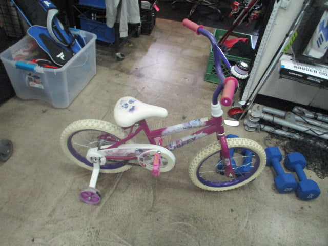 Load image into Gallery viewer, Used Huffy Seastar 16" Girls Bike W/ Trainning Wheels
