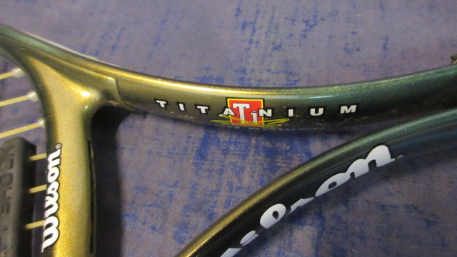 Load image into Gallery viewer, Used Wilson Titanium High Power 25&quot; Junior Tennis Racquet
