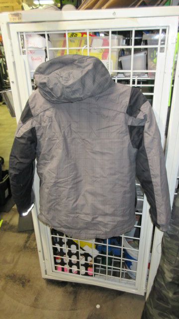 Load image into Gallery viewer, Used Columbia Grey Snow Jacket Youth Size Medium
