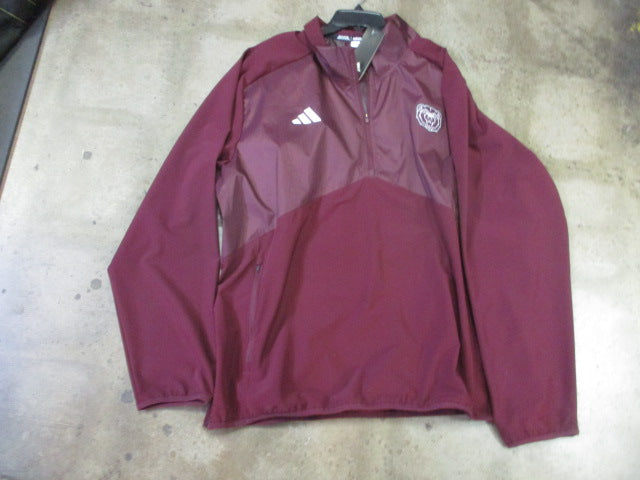 Load image into Gallery viewer, Adidas Maroon Lightweight 1/4 Zip Jacket Size XL
