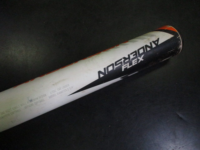 Load image into Gallery viewer, Used Anderson Flex Slowpitch Softball 1 Piece End Loaded Bat 34 in 28 oz -6
