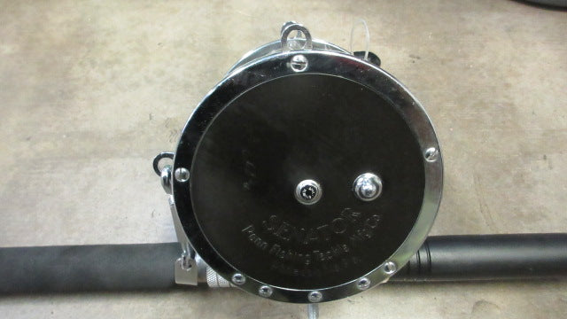 Load image into Gallery viewer, Used Penn Senator Deep Sea Fishing 6&#39;6&quot; Fishing Pole &amp; Reel
