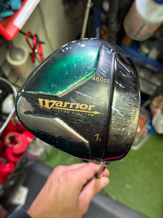 Used Warrior Custom Golf Black Triangular Ti. 460cc Right Hand 9º Driver