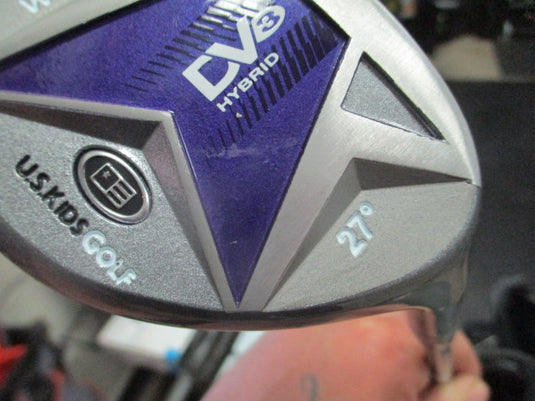 Used US Kids Ultralight WT-15s Junior Set Driver, 4 Hybrid, PW, 56 Deg - RH