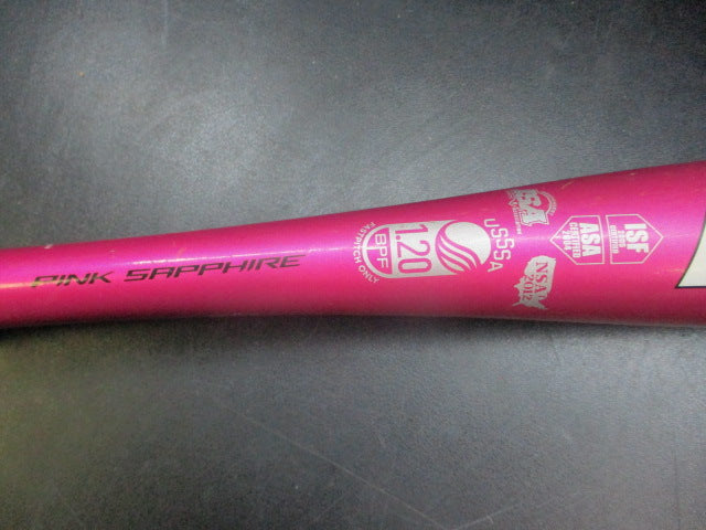 Load image into Gallery viewer, Used Easton Pink Sapphire 28" -10 USSSA Fastpitch Softball Bat
