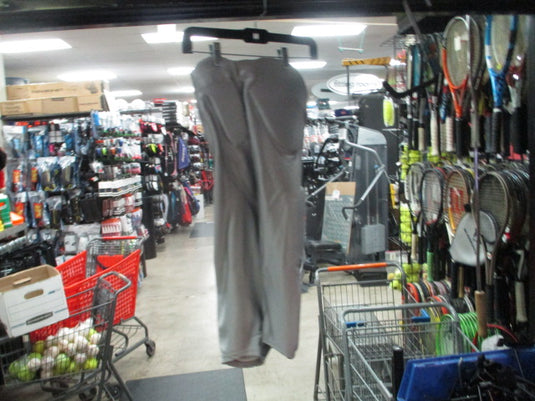 Used Tag 7-Pad Football Pants Youth Xl - Silver