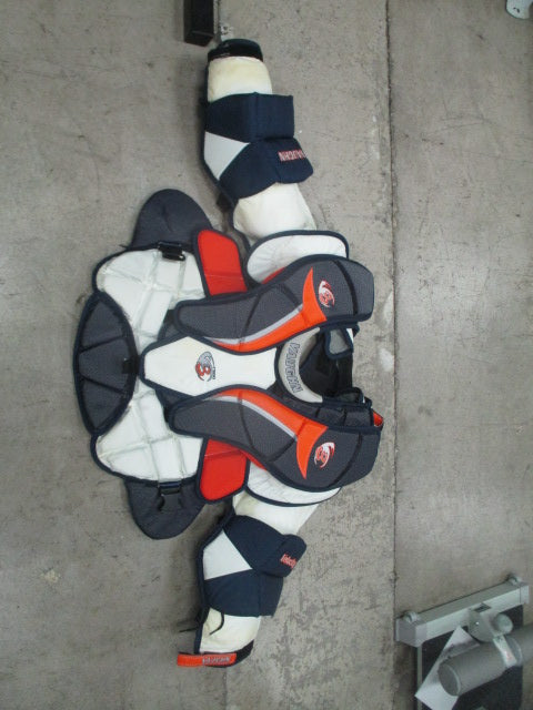 Load image into Gallery viewer, Used Vaughn 7500 Senior Hockey Goalie Chest Protector Size Medium
