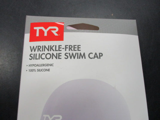 Used TYR Wrinkle-Free Silicone Swim Cap