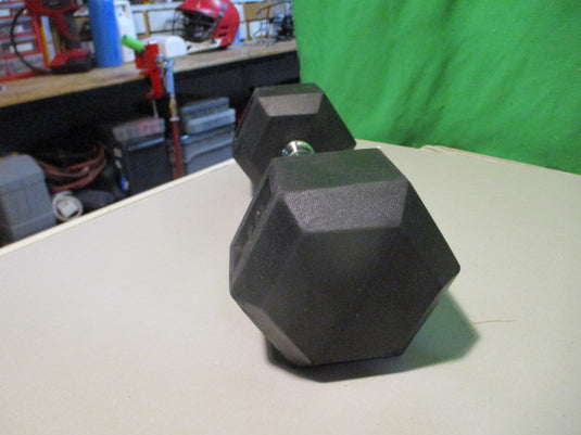 Used 10LB Rubber Hex Dumbbell