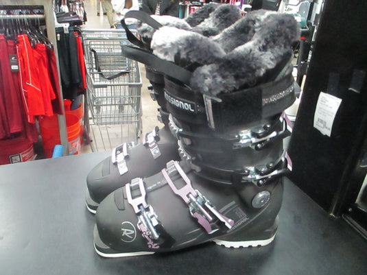Used Rossignol Pure Heat Size 5.5 (23.5) Womens Downhill Ski Boots