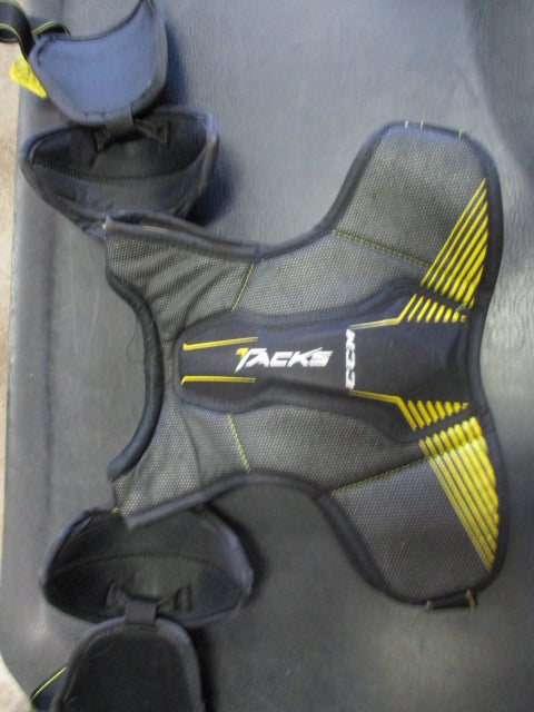 Load image into Gallery viewer, Used CCM Tacks 3092 Size Junior Small Hockey Shoulder Pads
