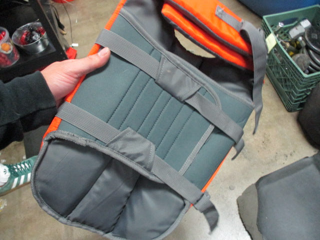 Load image into Gallery viewer, Used Orange Dog Life Vest
