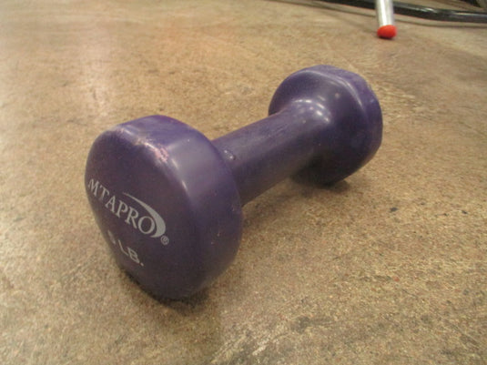 Used 5lb Purple Vinyl Dumbbell