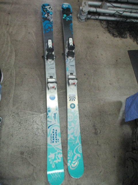 Used VOLKL KENJA 156cm Downhill Skis With Marher Bindings