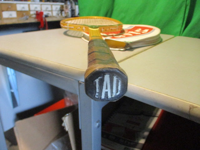 Load image into Gallery viewer, Used Davis Tad Hi-Point 26" Wood Tennis Racquet
