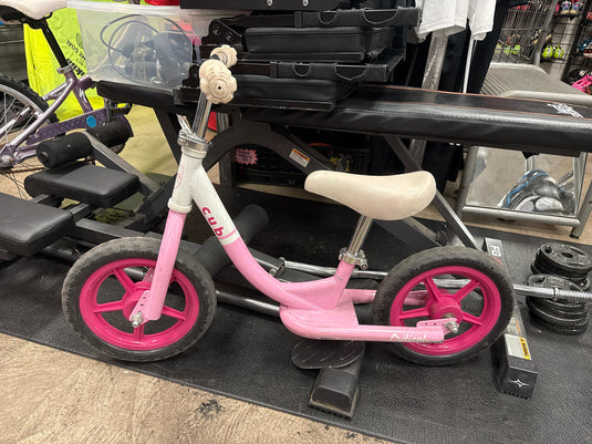 Used Cub Critical Girls Balance Bike in Pink