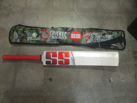 Used SS SunRidges TON English Willow Tiger Cricket bat