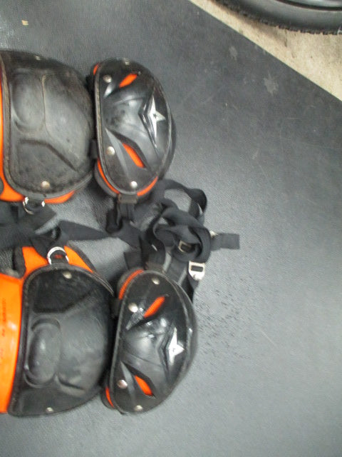 Used All Star LG30WPRO Adult Catcher Shin Guards