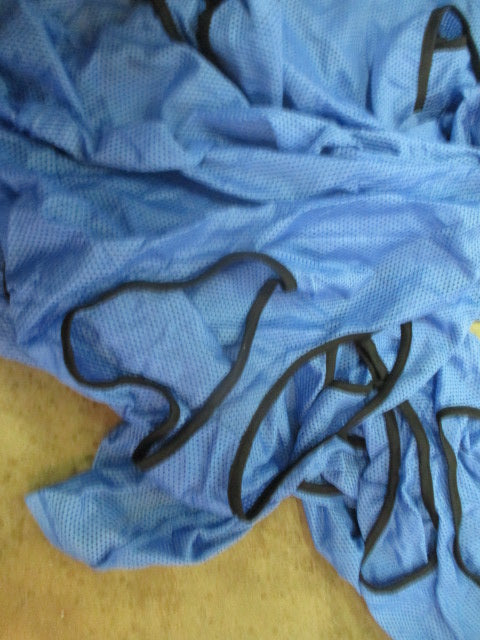 Used Youth Soccer Blue Practice Jersey -Set Of 8