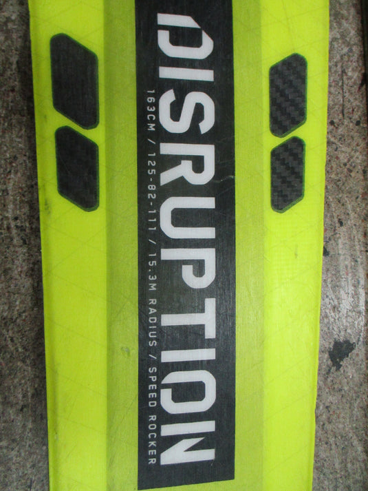 Used K2 Disruption 163Cm Downhill Skis W/ Marker Bindings