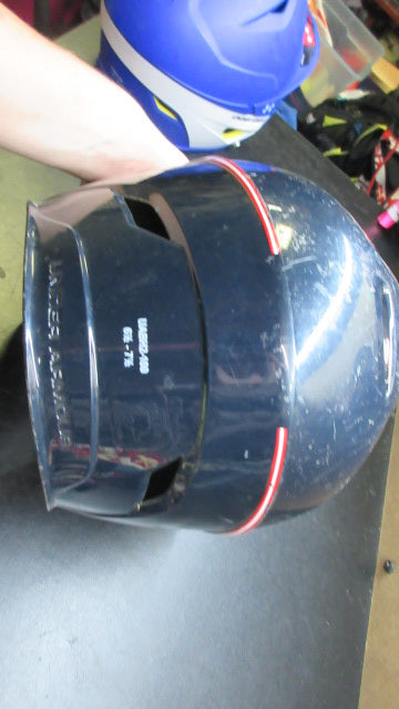 Used Under Armour Charged Batting Helmet W/ Jaw Guard - Size 6 1/2 - 7 1/2
