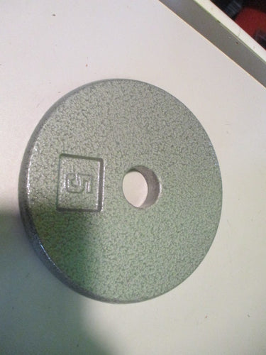 Used Standard 5LB Weight Plate