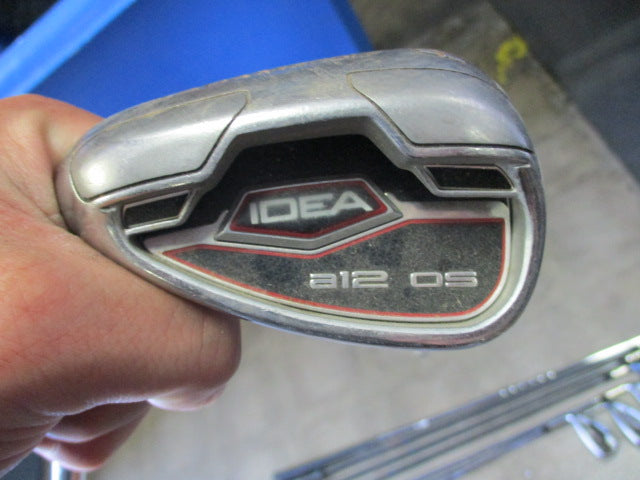 Load image into Gallery viewer, Used Adams Golf A12 OS Iron Hybrid Set 4-9, PW, SW - LH
