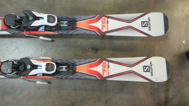 Load image into Gallery viewer, Used Salomon XDrive Downhill Skis w/ Salomon Bindings Size 154cm
