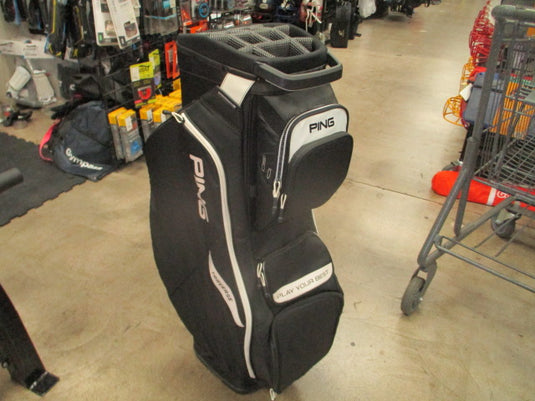 Used Ping Traverse Black Golf Cart Bag