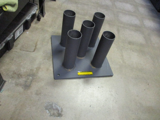 Load image into Gallery viewer, Used 5 Olympic Bar Storage Rack Stand
