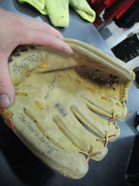 Load image into Gallery viewer, Vintage Rawlings Mickey Mantle Leather Baseball Glove
