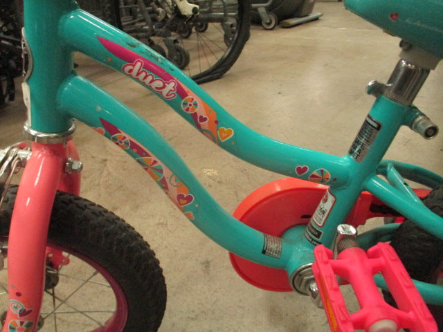 Load image into Gallery viewer, Used Schwinn Duet 12.5" Girls Bike w/ Training Wheels
