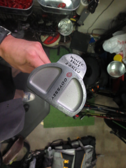 Used Odyssey White Hot 2 Ball J Right Hand Jr Putter 21