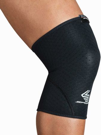New Shock Doctor Knee Compression Sleeve Black Size Large