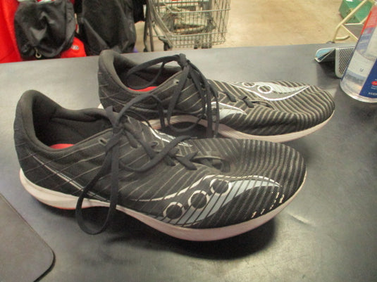 Used Saucony Track Shoes Size 11.5 (Missing One Spike)