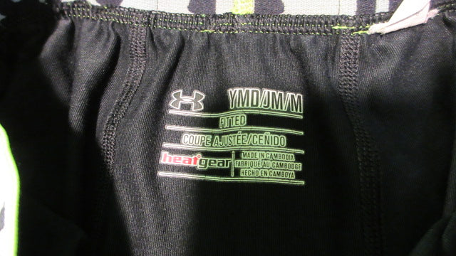 Load image into Gallery viewer, Used Under Armour Padded Youth Medium Compression Shorts
