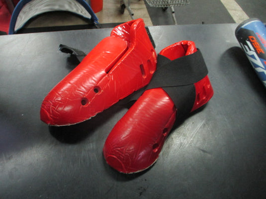 Used Martial Arts Foot Pad Protectors No Size Visible