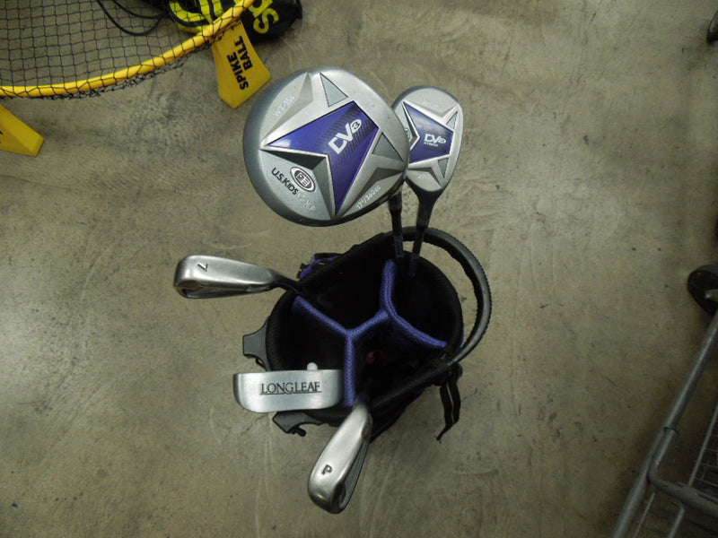 Load image into Gallery viewer, Used U.S. Kids Golf Ultralight - 54s DV3 5pc Jr. Golf Club Set with Bag
