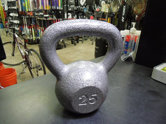 Used 25 lb Cast Iron Kettle Bell