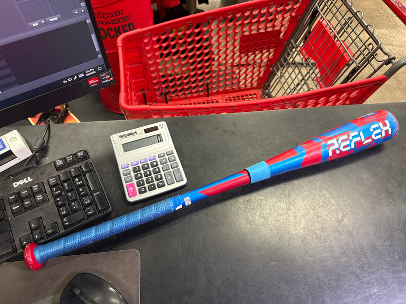 Load image into Gallery viewer, Used Easton Reflex 27" -12 USA Baseball Bat
