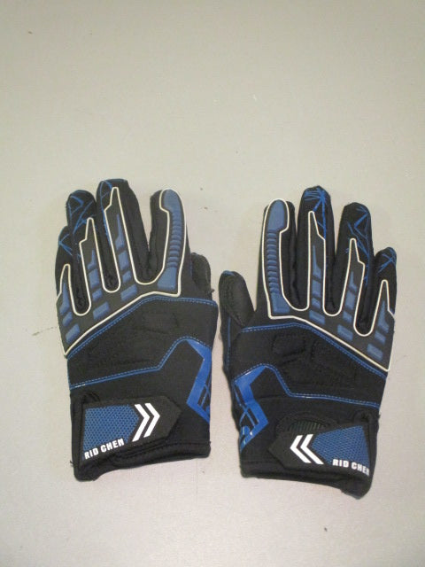 Used Rid Chen Lineman youth gloves with grip and knuckle padding (M/L)