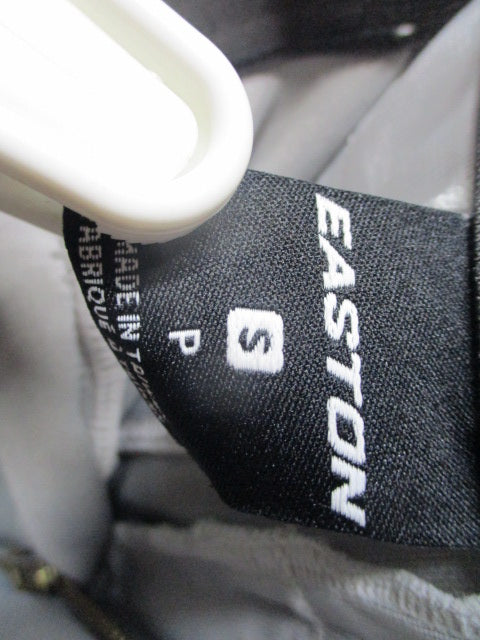 Load image into Gallery viewer, Used Easton Grey &amp; Red Piping Open Bottom Pants Adult Size Small
