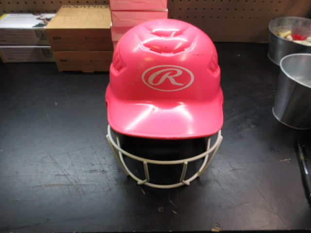 Load image into Gallery viewer, Used Rawlings Coolflo Fastpitch Softball Helmet with Face Guard - 6 1/2 - 7 1/2
