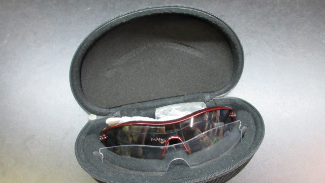 Load image into Gallery viewer, Used Oakley Radar Sunglasses with extra Clear Lens &amp; Hard Case
