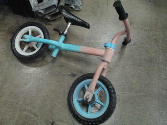 Used Blue/Pink Kids Balance Bike