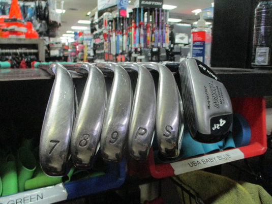 Used Magnaflite MXL Ladies Iron Set 7,8,9 Irons P-S Wedge and 4 Hybrid RH