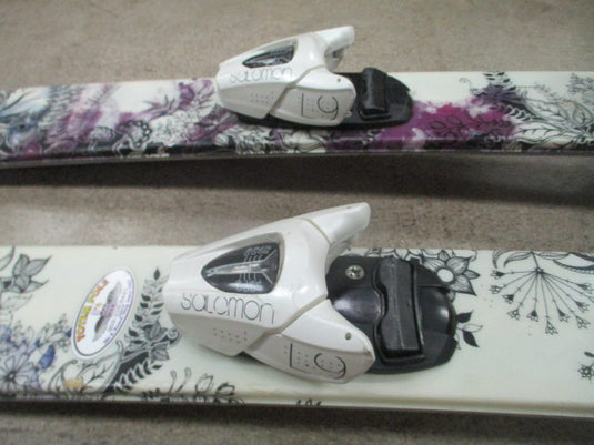 Used Line Celebrity 85 148cm Skis w/ Salomon L9 Bindings